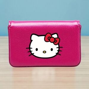 Hello Kitty Magenta Phone Case with Red Bow